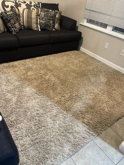 8x10 Cream Color Area Rug