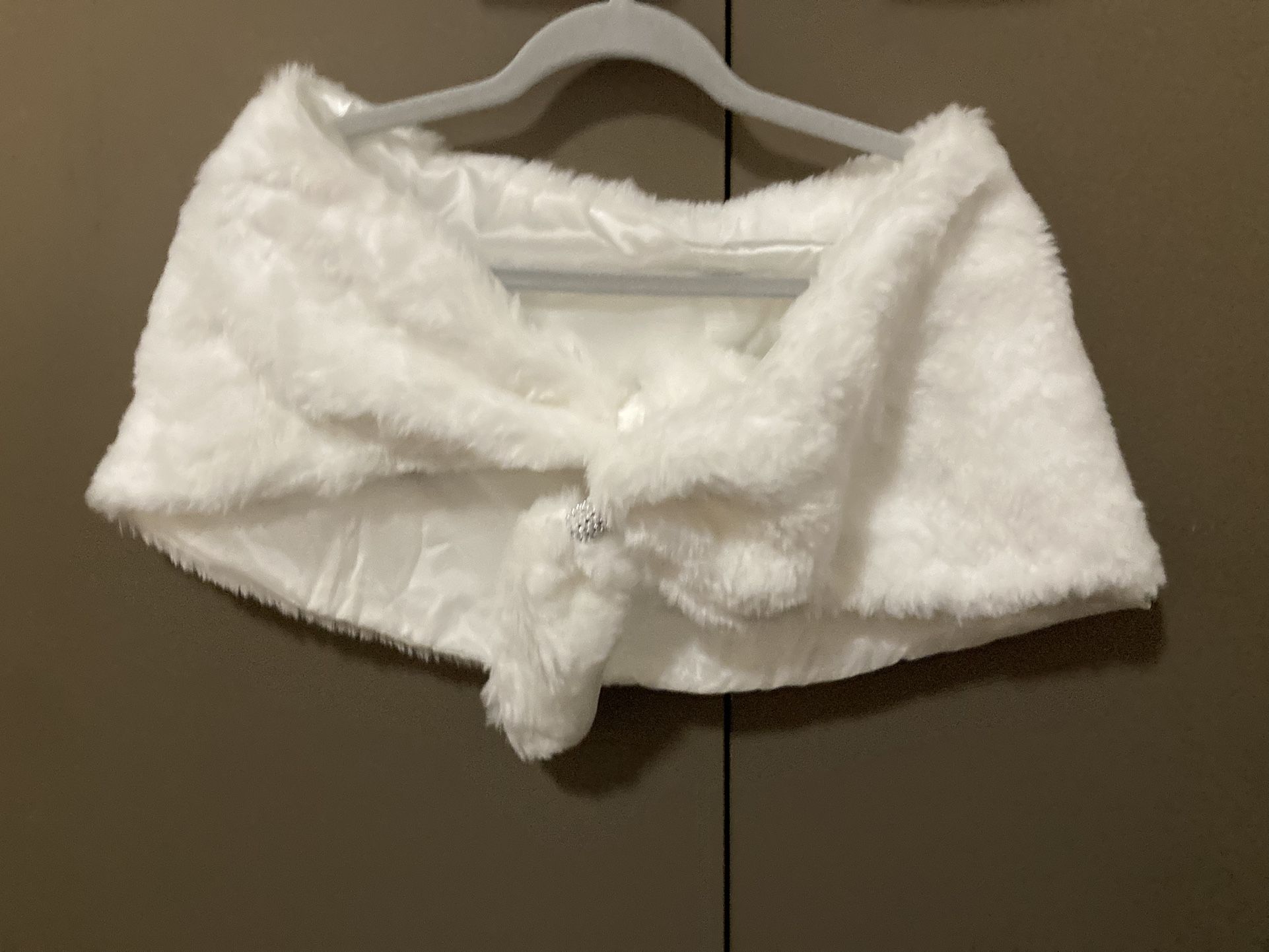 Bride Wedding Faux Fur|Shawl Wrap