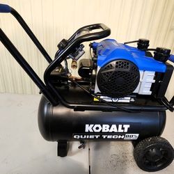Kobalt QUIET TECH 10-Gallon Portable Electric 175 PSI Horizontal Air Compressor Model #JFD-10G-S
