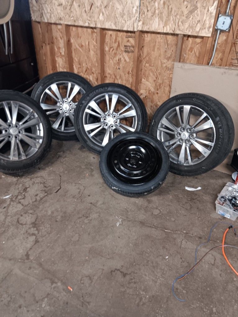 Rims /Tires 2024 Cadillac Xt6/Xt5 Size 235/55/20