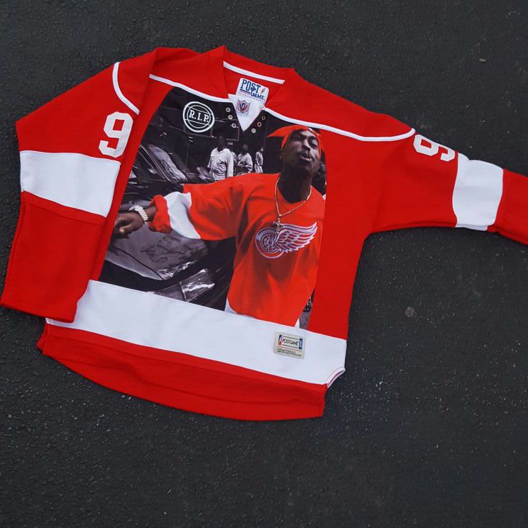 Size 2XL Tupac 2Pac Shakur Hockey Jersey for Sale in Concord