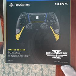 Limited Edition Helldivers 2 Ps5 Controller 
