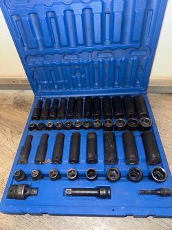 Grey Pneumatic 1243RD 43-Piece 3/8” Impact Socket Set – SAE & Metric