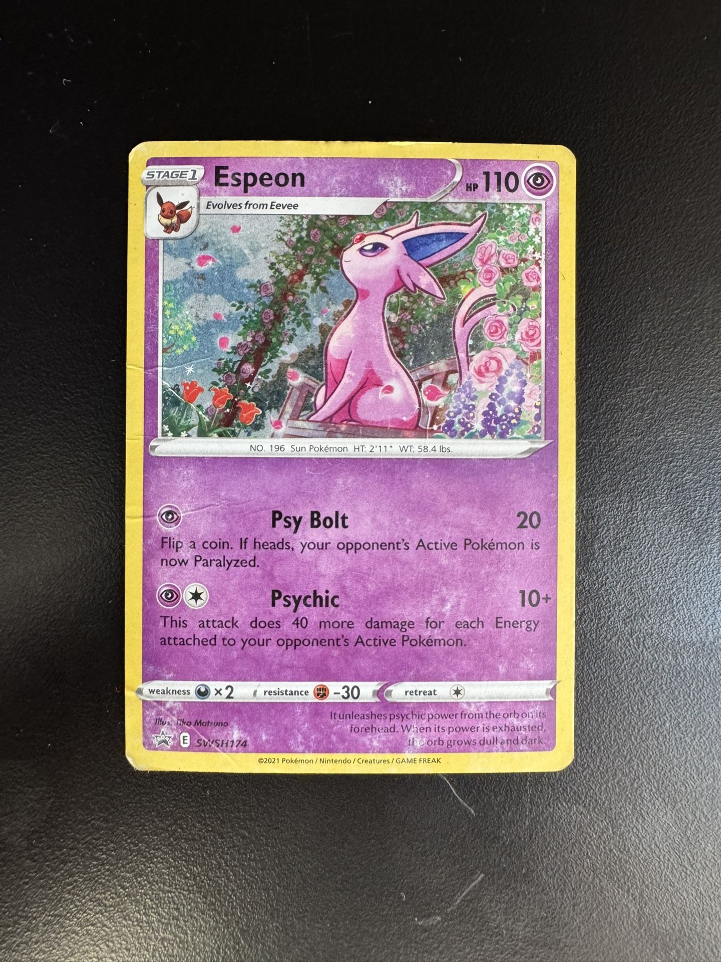 Espeon Pokémon Card SWSH174
