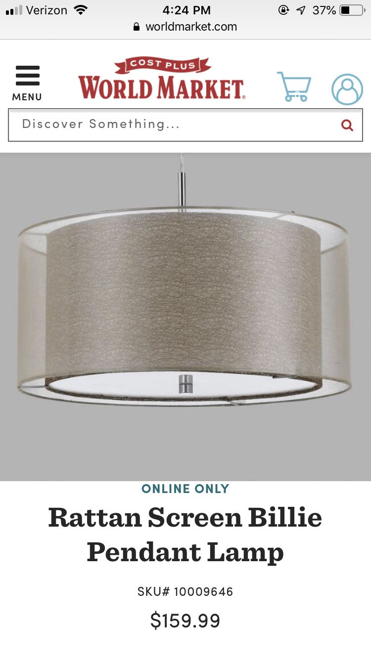 New pendant light for dining room - EVEN LOWER PRICE!