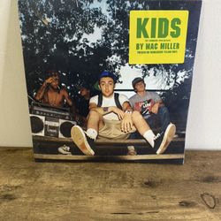 Mac Miller KIDS /K.I.D.S Translucent Yellow VINYL- rare discontinued