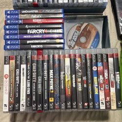 PS3 and PS4 games