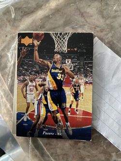 1995-96 Upper Deck Electric Court Antonio Davis  Indiana Pacers