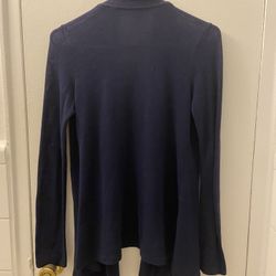 Navy Cardigan Size Small