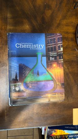 Introductory Chemistry A Foundation