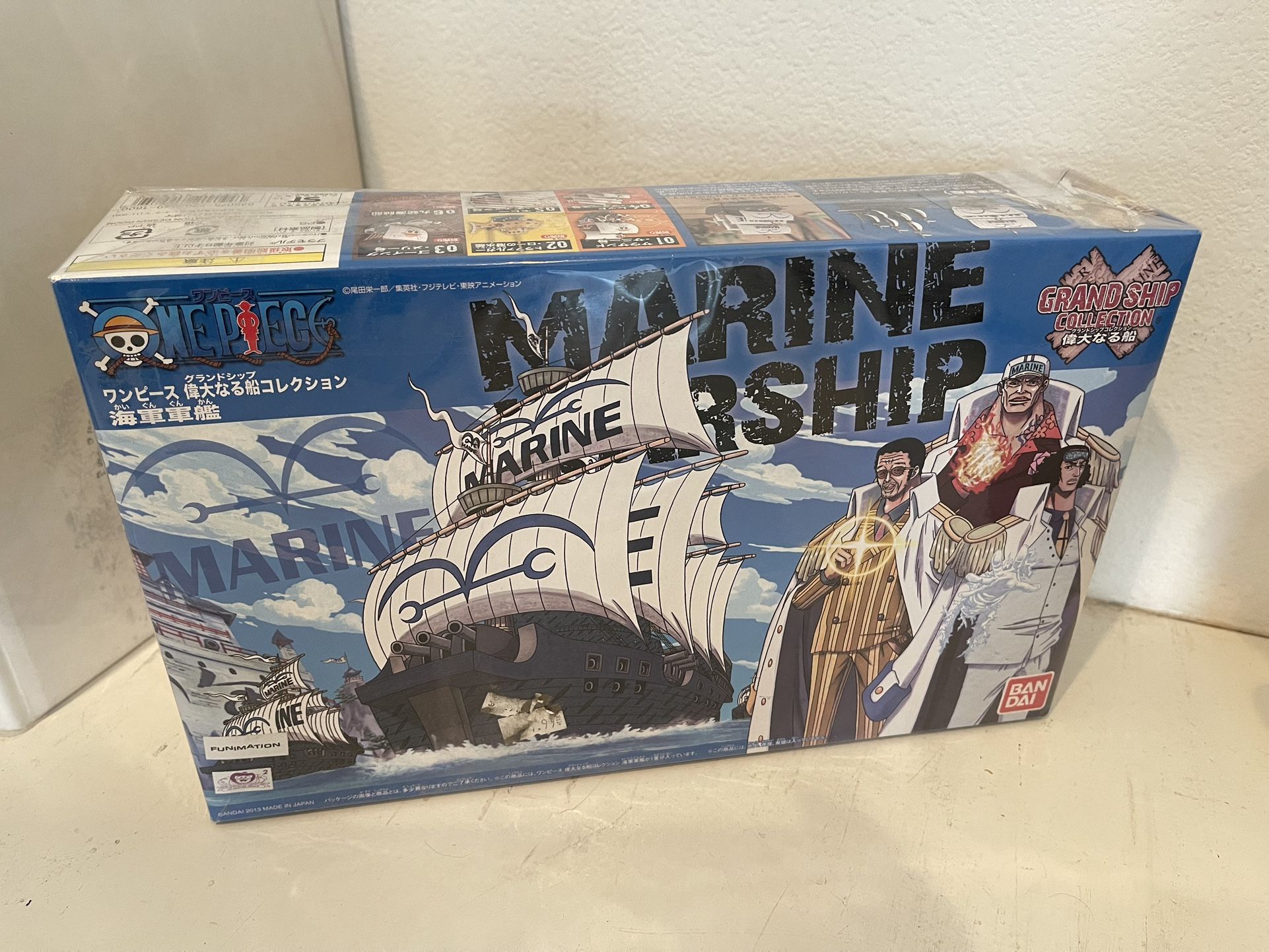 Bandai Hobby One Piece 07 Marine Ship Bandai One Piece Grand Ship Collection