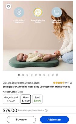 Snuggle Me Curve Lite