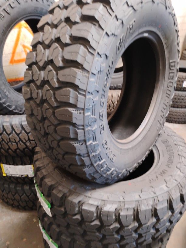 New Set Of Tires Delinte 35 1250 18 Lt 
