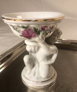 Cherub Flower Chalise Vintage-**