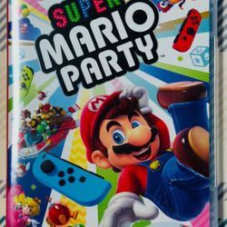 Super Mario Party - Nintendo Switch With Case Tested/Works Fast Shipping Clean