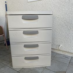 Sterilite 4 Drawer Unit, Durable Plastic Storage . ( 25 5/8" x 19 1/4" x 35 3/4")