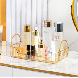 Bathroom Counter Organizer Countertop Shelf, Perfume Organizer for Dresser, Vanity Organizer Trays, Skincare Organizers, Makeup Cosmetic Storage,Makeu