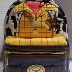 Loungefly Woody Sheriff Backpack New With Tags 
