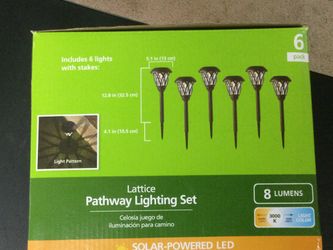 Lattice Solar Powered LED