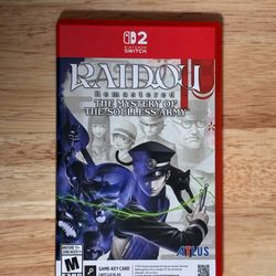Raidou Remastered Nintendo Switch 2
