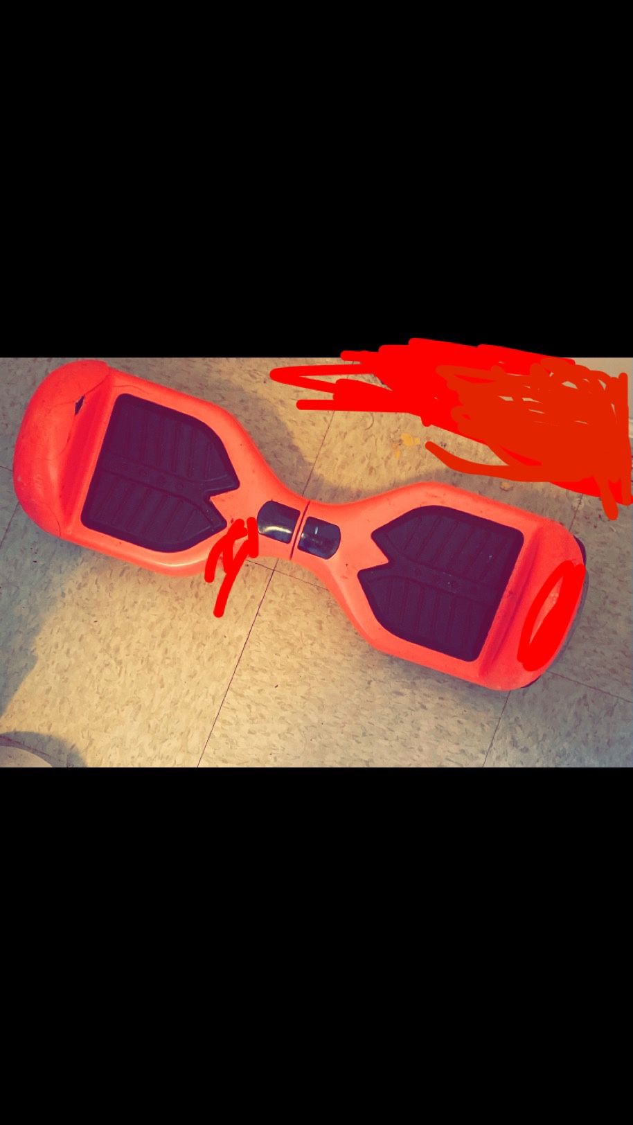 Pink hoverboard