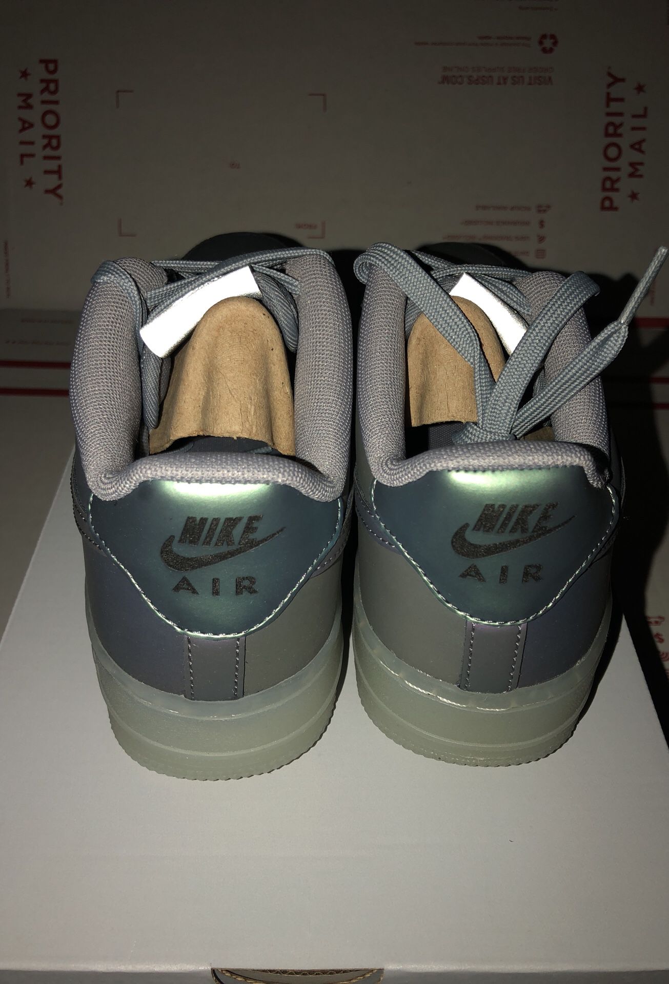 820438-005] NIKE AIR FORCE 1 LV8 ANTHRACITE STEALTH GRADE SCHOOL KIDS Sz 5  for Sale in Bonita, CA - OfferUp