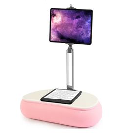 Tablet Pillow stand 18 inch pink new 