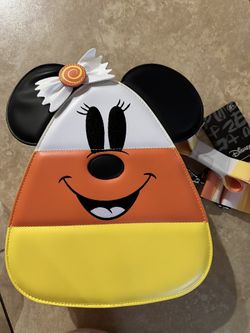Loungefly Mickey Candy Corn Crossbody Bag
