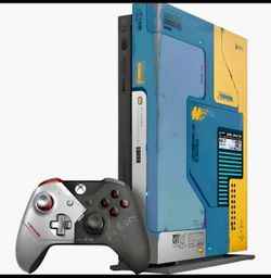 Xbox One X Cyberpunk 2077 Limited Edition Console + Matching Controller