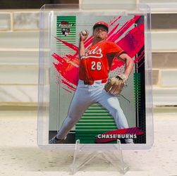 2026 Topps Finest - Chase Burns Rare Refractor (RC) Cincinnati Reds #263