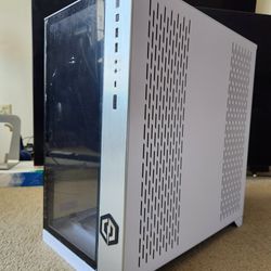 Lian LI Gaming Computer Case White Tower w CPU Cooling FANS EXCELLENT