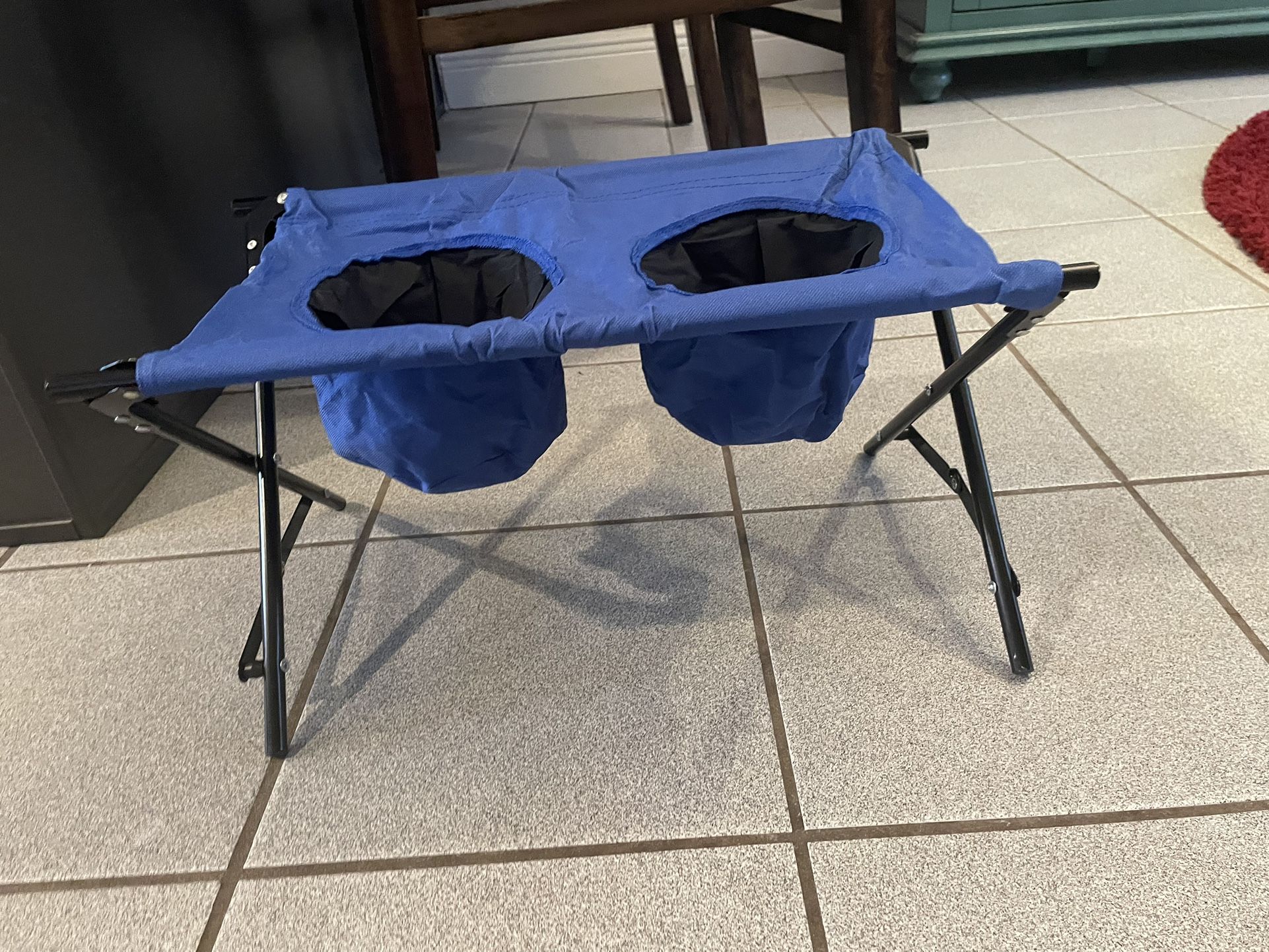 Lifted Outdoor/ Camping Dog Bowls