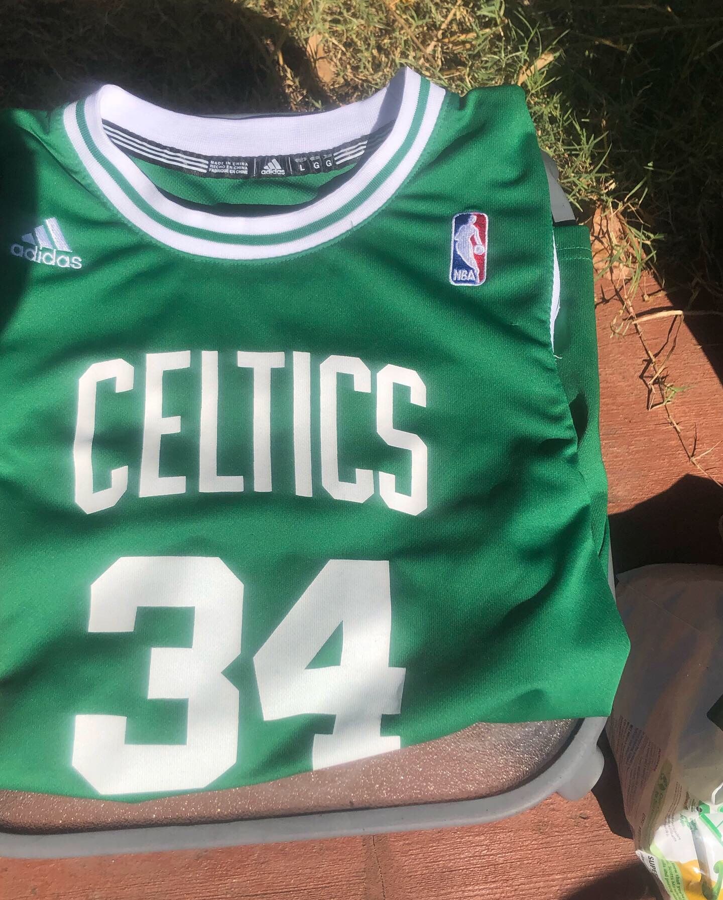 Celtics Paul Pierce Jersey #34 Adidas Size L