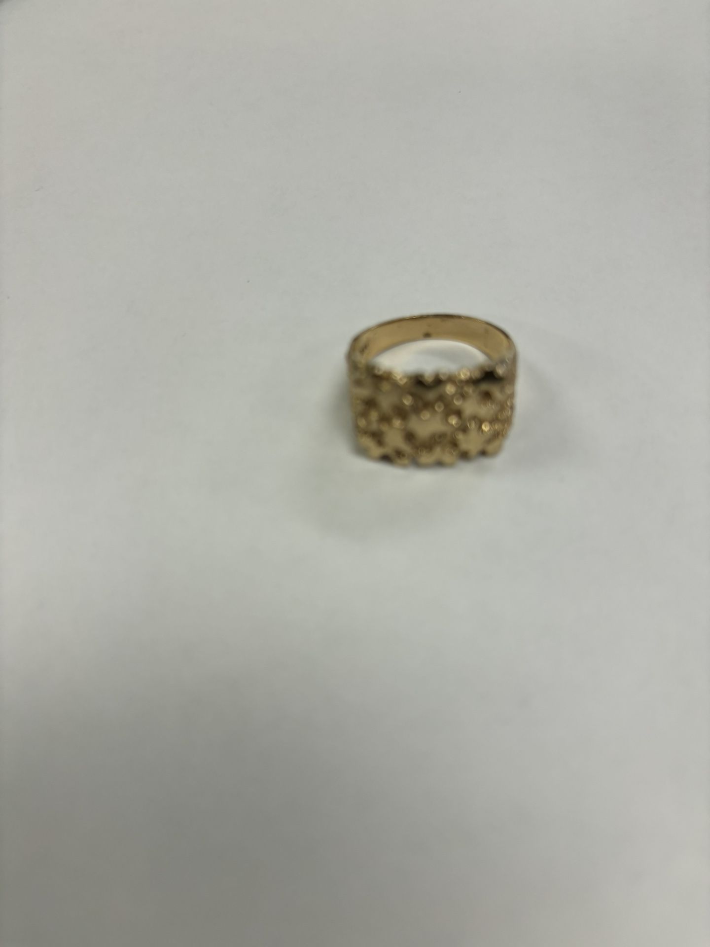 Real Gold 14k Nugget Ring 6 Grams Pick Up Only