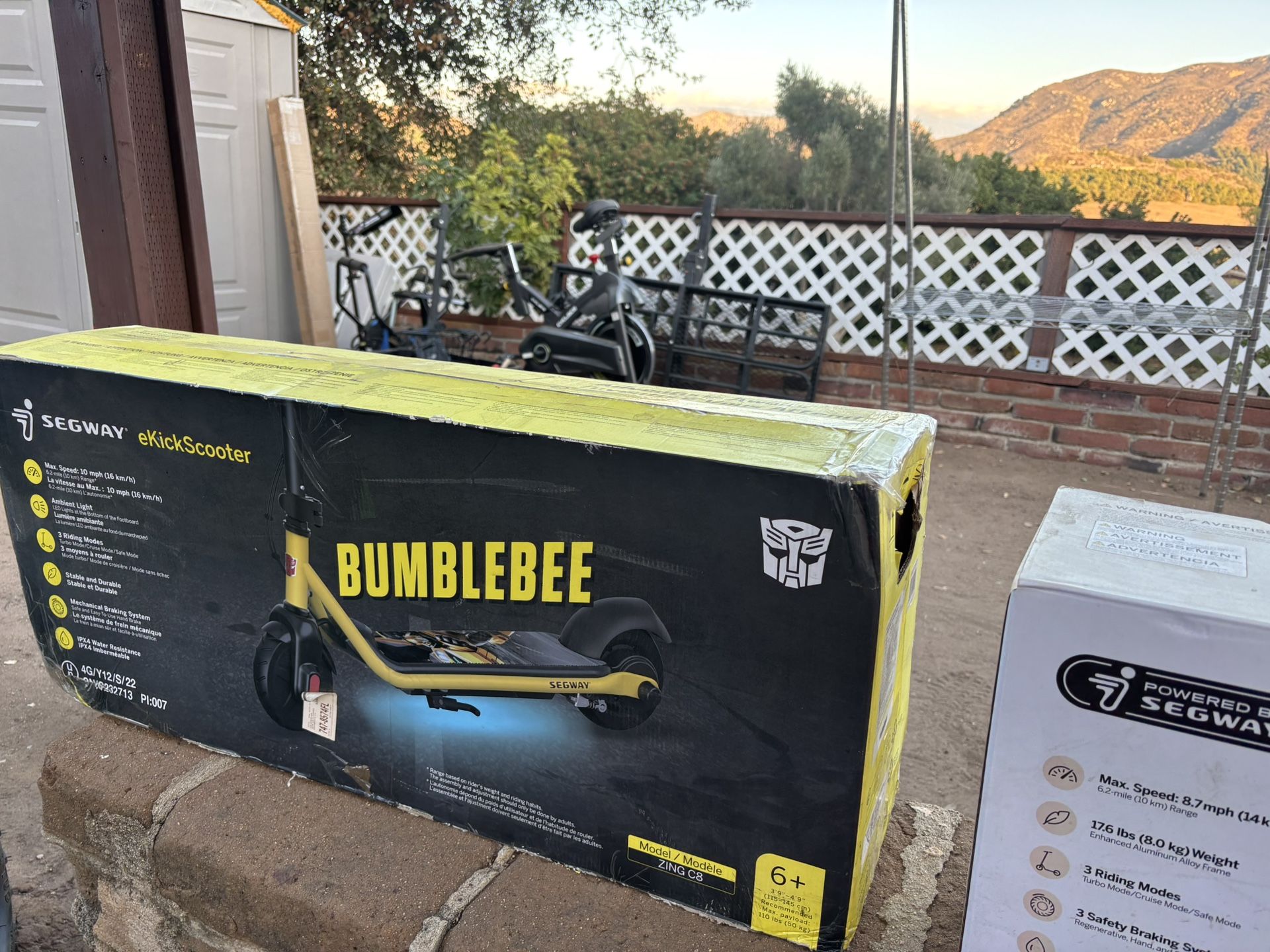 Segway Ninebot Limited Edition Bumblebee Electric Scooter