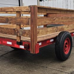 Utility Trailer, Heavy Duty 5x10ft Bed 