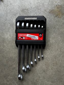 Craftsman 7pc wrench set $10