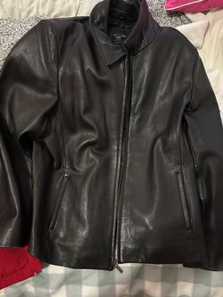 Colebrook & co leather jacket size L