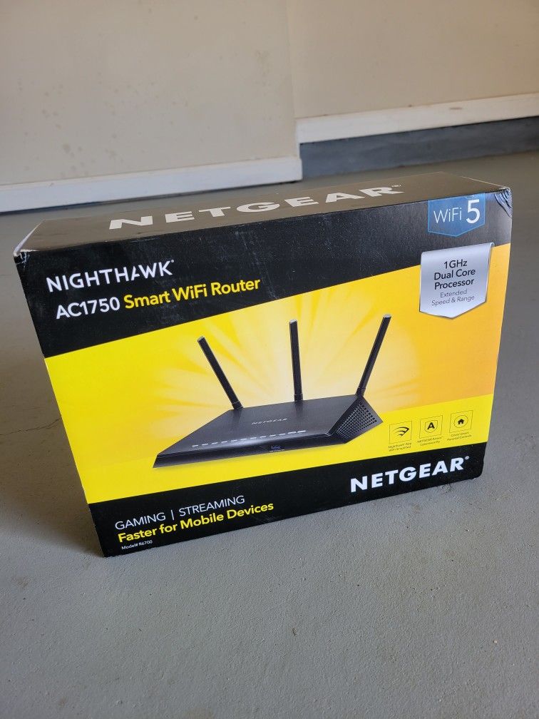 NETGEAR - AC1750 Dual-Band Wi-Fi 5 Router - Black