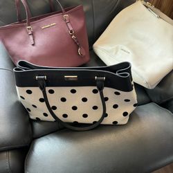 Designer Shoulder Bag Lot Michael Kors Kate Spade