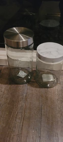 Brand New Glass Jars 