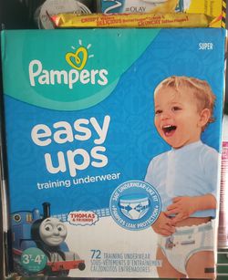 Pampers Easy Ups 3-4 T $20