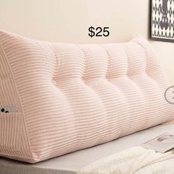 TESICA Bed Wedge Headboard Pillow