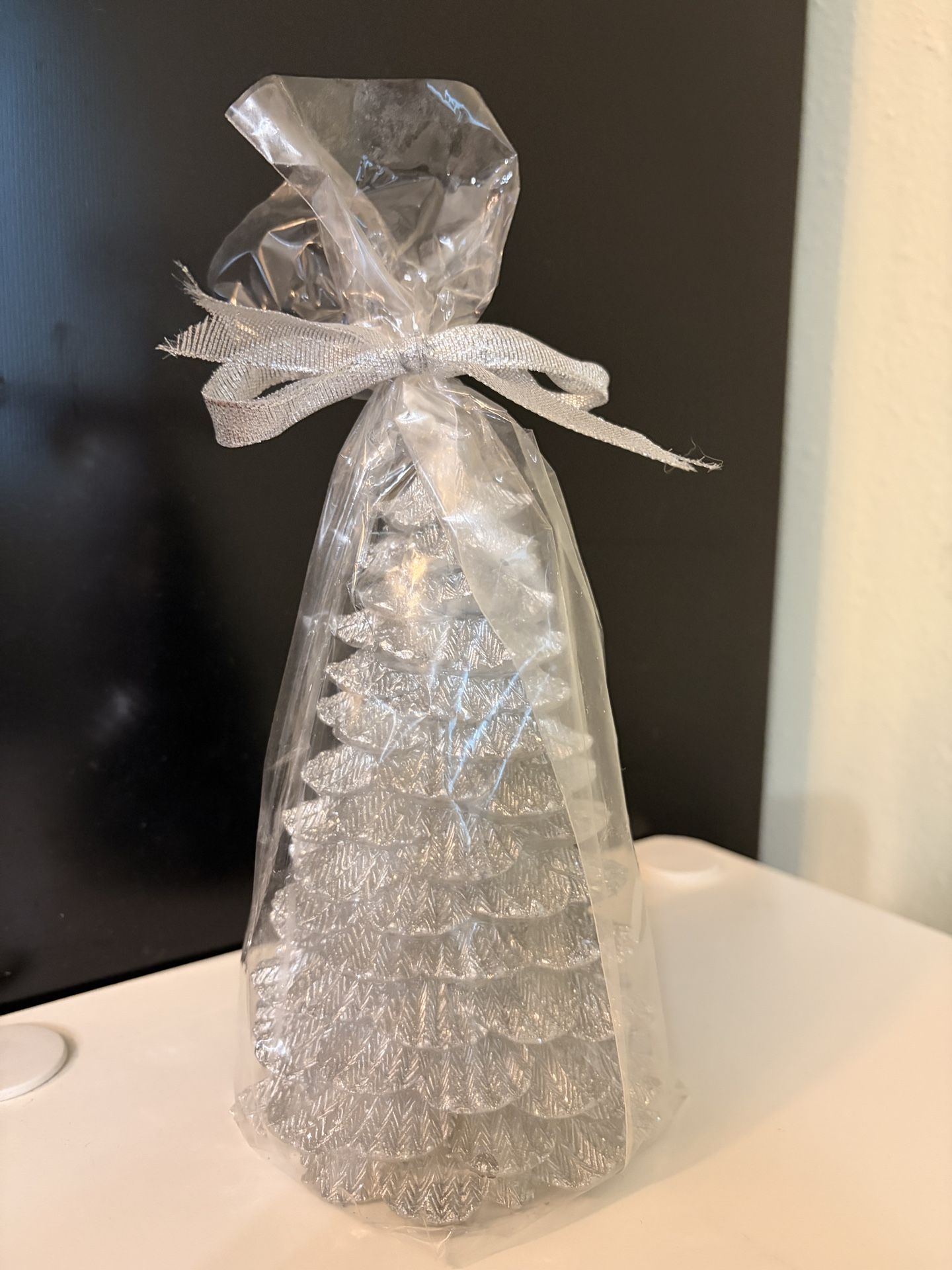 A New Snow Tree Candle