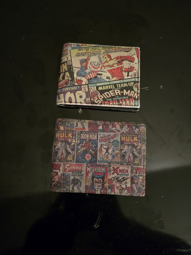 Retro Marvel Wallets