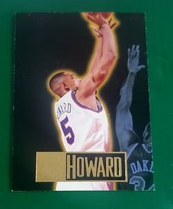 Juwan Howard NBA Rookie Basketball Card
