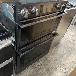 Samsung Black Stainless 30” Microwave Oven Combo Electric 