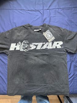hellstar glitter logo t shirt