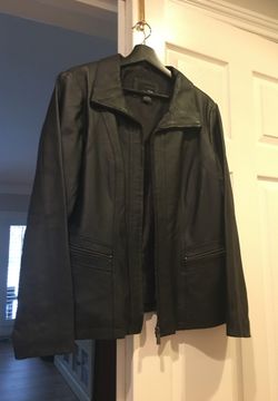 LEATHER JACKET SIZE L
