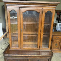 Free 2 Piece China Hutch 